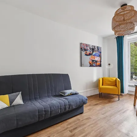 Paris Elegant 1Br, Ac, Metro 2Min, Montparnasse Tower 파리