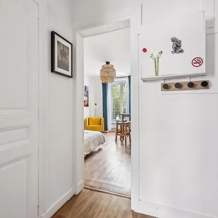 Paris Elegant 1Br, Ac, Metro 2Min, Montparnasse Tower 아파트 *