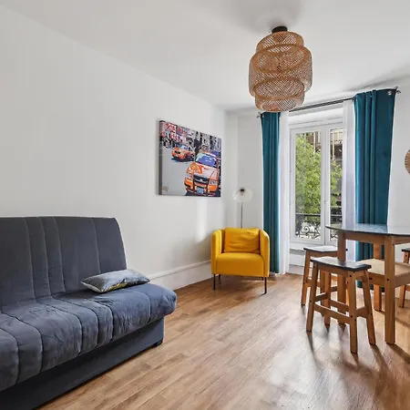Paris Elegant 1Br, Ac, Metro 2Min, Montparnasse Tower 아파트 *