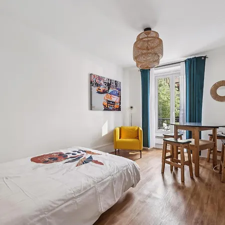 Paris Elegant 1Br, Ac, Metro 2Min, Montparnasse Tower Paris
